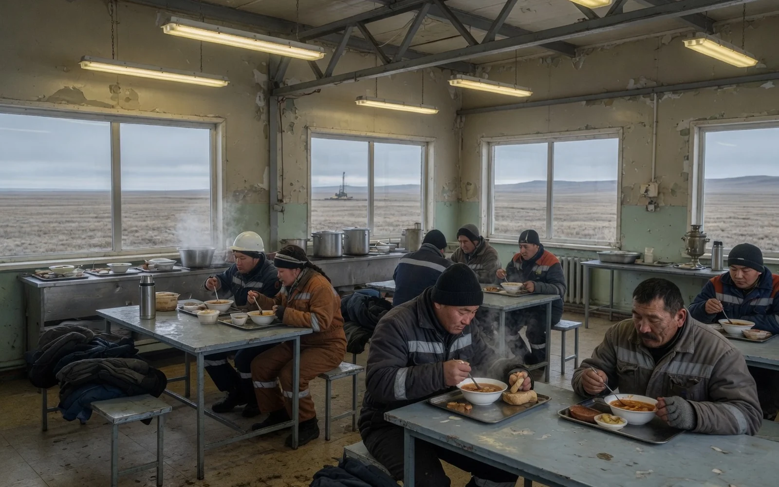Как организовать питание в вахтовом поселке: полное руководство