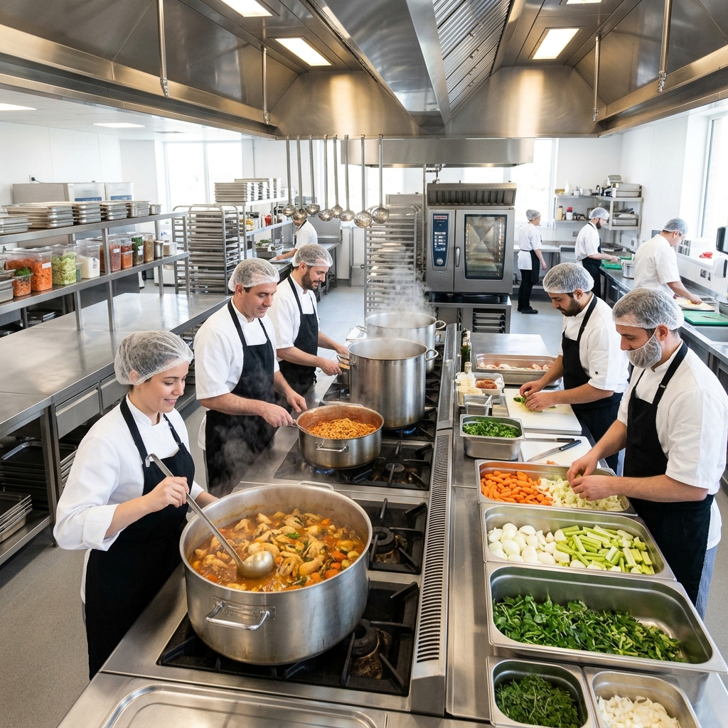 Grant Food Industrial Catering Kitchen